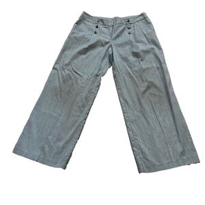 EUC,AB STUDIO, Gray, Pants, Wide Leg, Plus Size 14